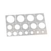 Miniature Tank Car Model Tire Coloring Tool With Precisions Guide Sprayer Stencil Template Tool Model Making Accessories