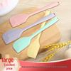 Nordic Style Large One-Piece Food Grade Silicone Cake Spatula and Mixing Spoon