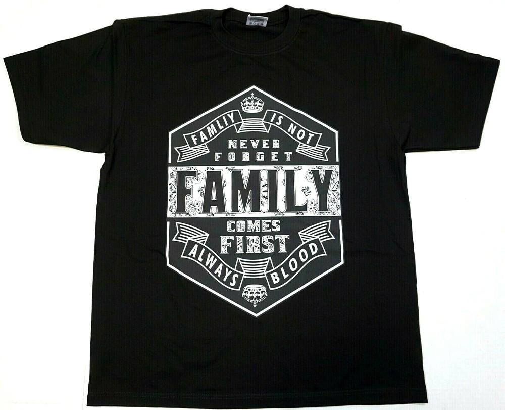 FAMILY FIRST T-Shirt Urban Streetwear 100% Cotton Tee Adult Men s New Unisex T-Shirt M