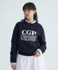 CGP (Women) Square Logo Knit - Navy