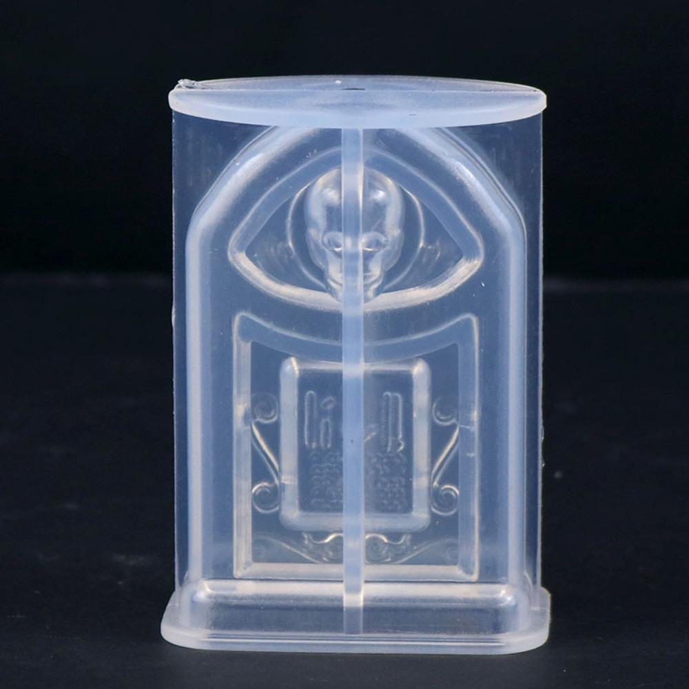 Skull Head Candle Mould Pumpkin Halloween Skull Crafts Silicone Molds Home Decor
