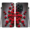 Handmade PU Leather Flip Case for Infinix Note 50 4G/Note 50 Pro 4G (X6858/X6855) Anti-Slip Shockproof Cover with Wrist Strap & Heart/Rose Cat Designs