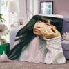 Japanese Singer Lchiko Aoba Blanket Warm And Soft Suitable For Bedroom Living Room Sofa Bed Office Travel Camping