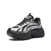 Anta Star Moon 3 Mecha Shoes Fashion Casual Women sneaker Black Silver 922548891-2