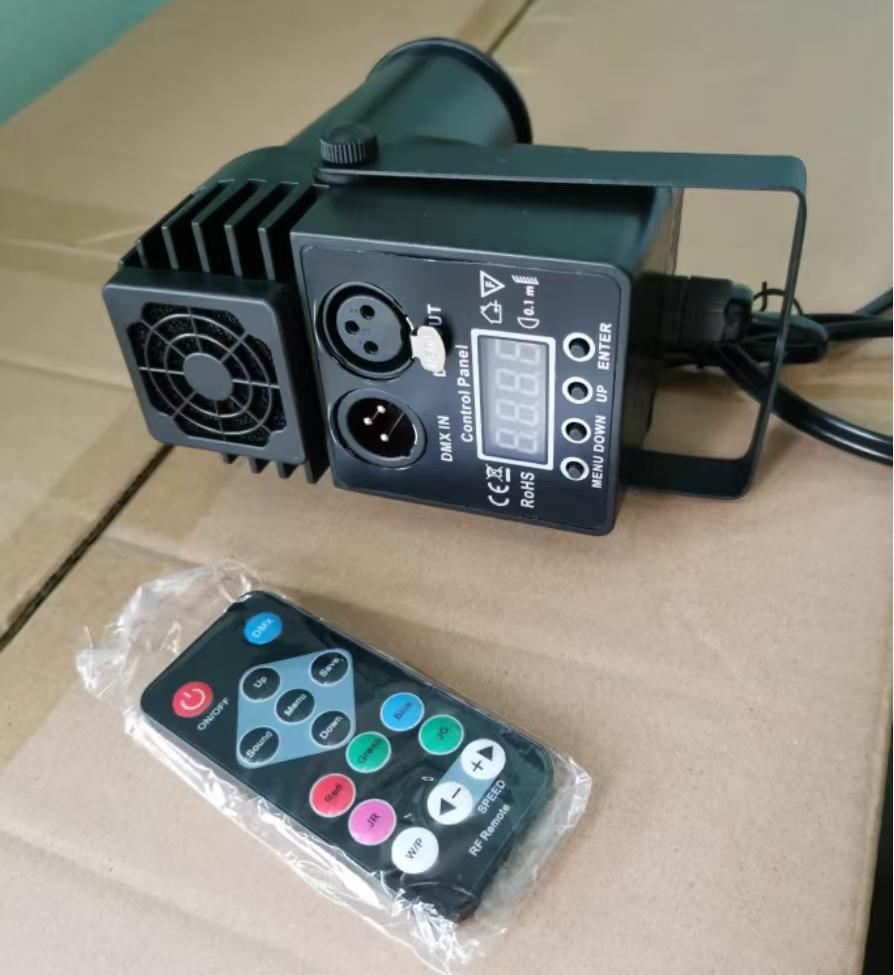 LED 4-in-1 Full Color DMX512 Spotlight Glass Ball Beam & Rain Light