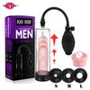 Effective Penis Pump Enlargement Vacuum Dick Extender Men Increase Length Enlarger Male Train Erotic Adult Sexy Product Sex Toy