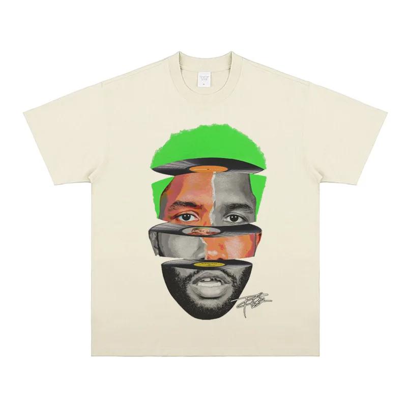 2025 Frank Ocean Rapper Hip Hop Blond Short Sleeve T-Shirt Men Cotton Streetwear Summer Women Fashion T Shirt Clothing Fans Gift