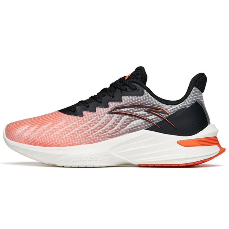 Anta DuCi1 Durable Breathable Low-Top Running Shoes Men s White Orange Black Sneakers 112215520-11 40