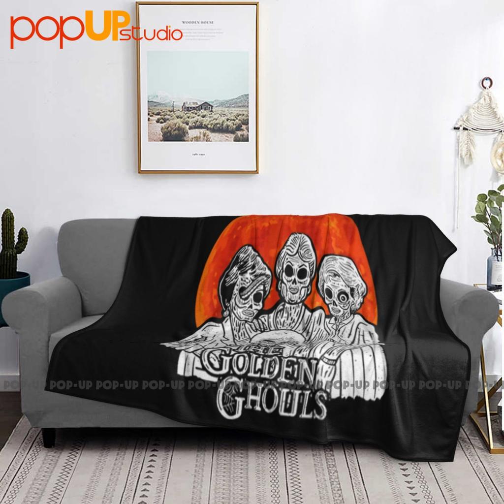 The Golden Ghouls The Golden Girls Parody Ultra-Soft Blanket Quilt Winter Sofa Cover Bed Covers