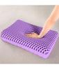 Almohada de Pectina Capa de Aire Transpirable Almohada TPE Lavable con Agua, Almohada Cervical para el Cuello de Presión Cero Látex Almohada Individual para Adultos
