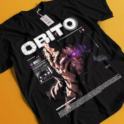 Obito Uchiha Tshirt Itachi T-Shirt Minato Shirt Madara Kakashi Rin Naruto Tee