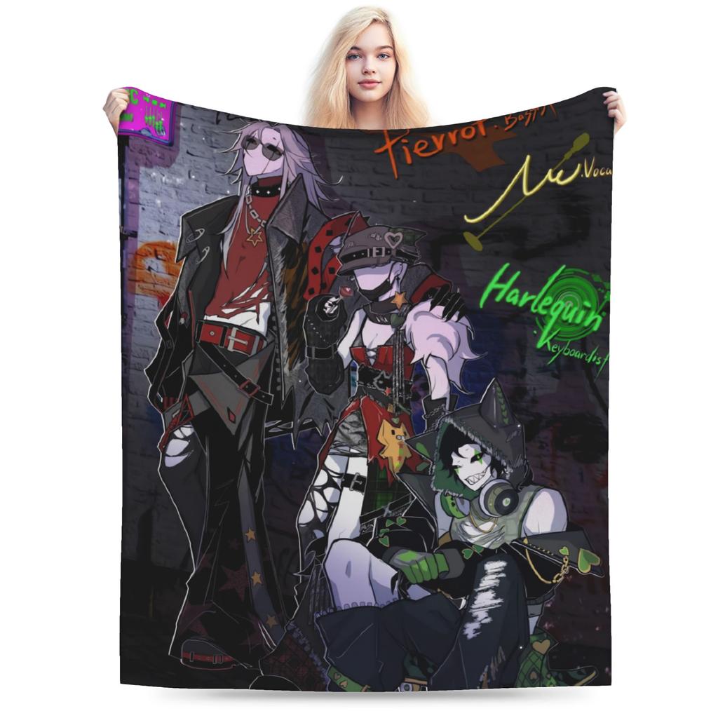 Die Freak Circus Flanelldecke Winter Super Warme Überwurfdecke für Mädchen Jungen Couch Bett Straßen Trend Bettbezug Sofa Bettbezug