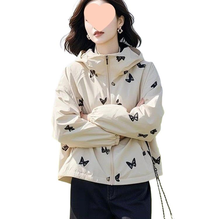 Damen 2025 Stilvolle Leichte Kapuzenjacke: Trendig, Altersdefizitär und Vielseitig für Frühling & Herbst