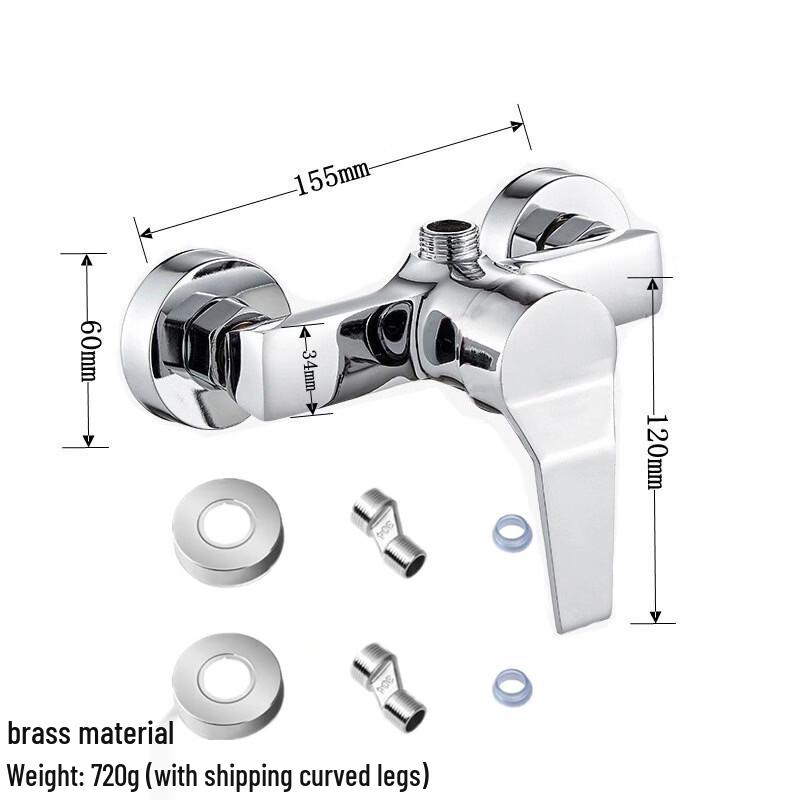 

TLXT Wall-Mounted Shower Faucet Set