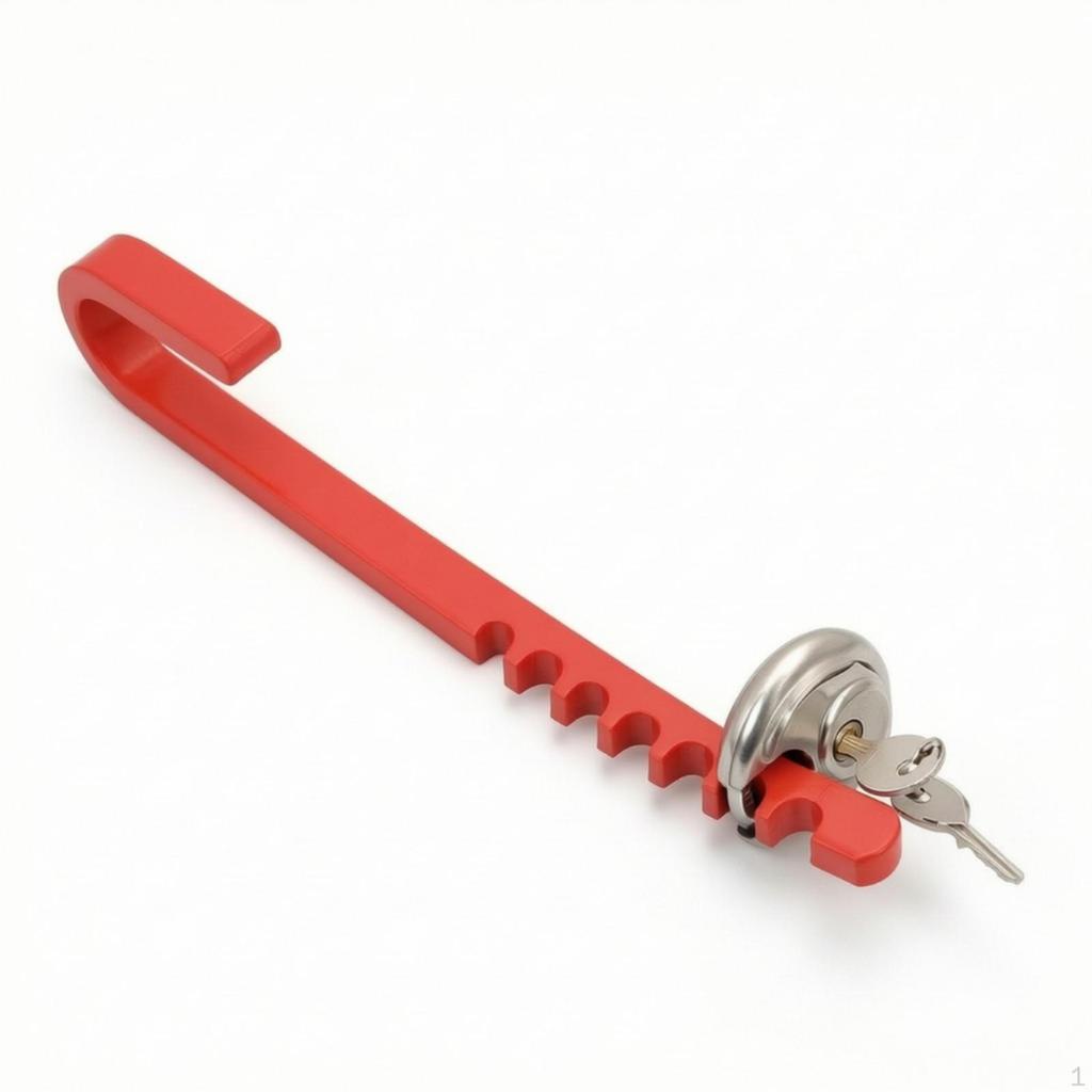 Trailer Spring Hook Lock Anti-Burglary with Keys Heavy-Duty for