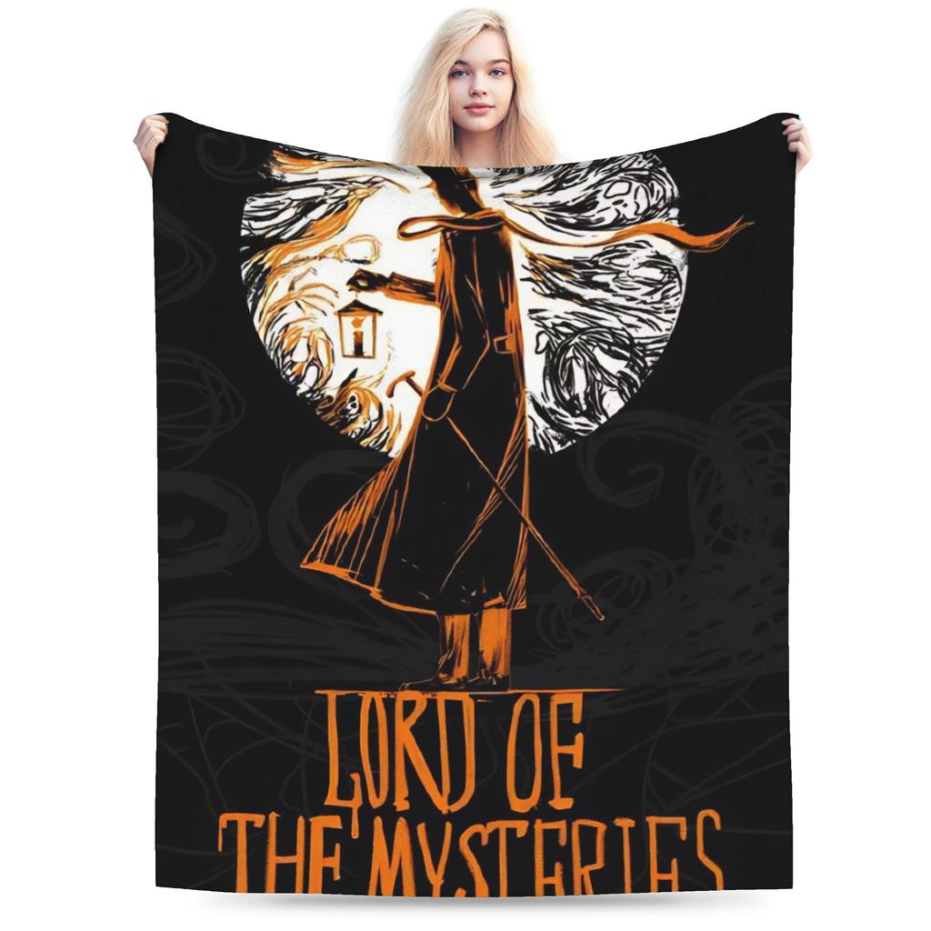 Lord Of The Mysteries  Warm Blanket  Kids Plush Throw Blanket Funny Bedroom Flannel Bedspread Sofa Bed Cover