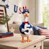 baizihuahu Decorative Ornament, USA 250th Patriotic Goose Centerpiece, Unique Appearance Figure for Household Use Home Decor