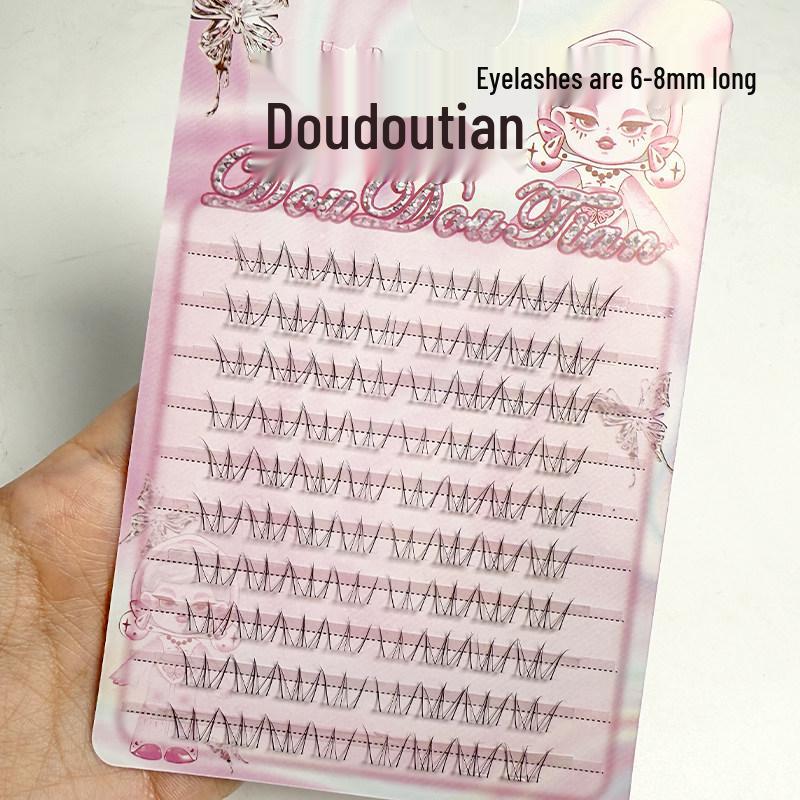 

Sweet Cat Style Comic Lashes: Natural Miss Lower False Lashes with Clear Pure Desire Flow for Daily Wear