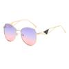 European American Style Sunglasses Women Polygon Hollow Out Leg Sun Glasses for Travelling Driving Men Women