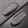 Car Key Case Cover Full Alloy Shell Keyring Pendant For Byd Atto 3 Han Ev Dolphin Durable Second Song Pro Tang Dmi Qin Plus Yuan