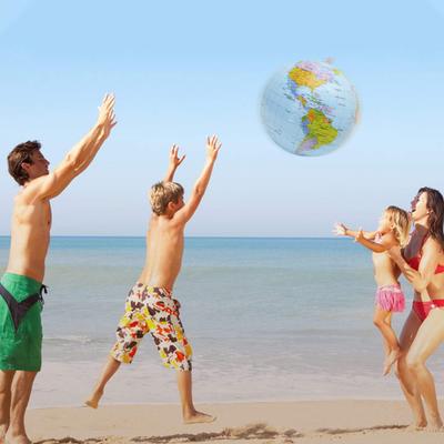 Aufblasbare Globen Spielzeug für Bildung Spaß Poolspielzeug Detaillierte Geografische Beschriftung