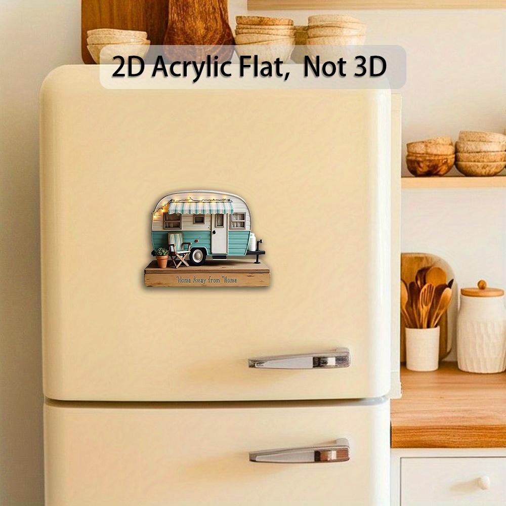 

Round Fridge Magnets for Refrigerator Freezer, Metal Surface Decoration, Kitchen Decor and Holiday Gifting оранжевый