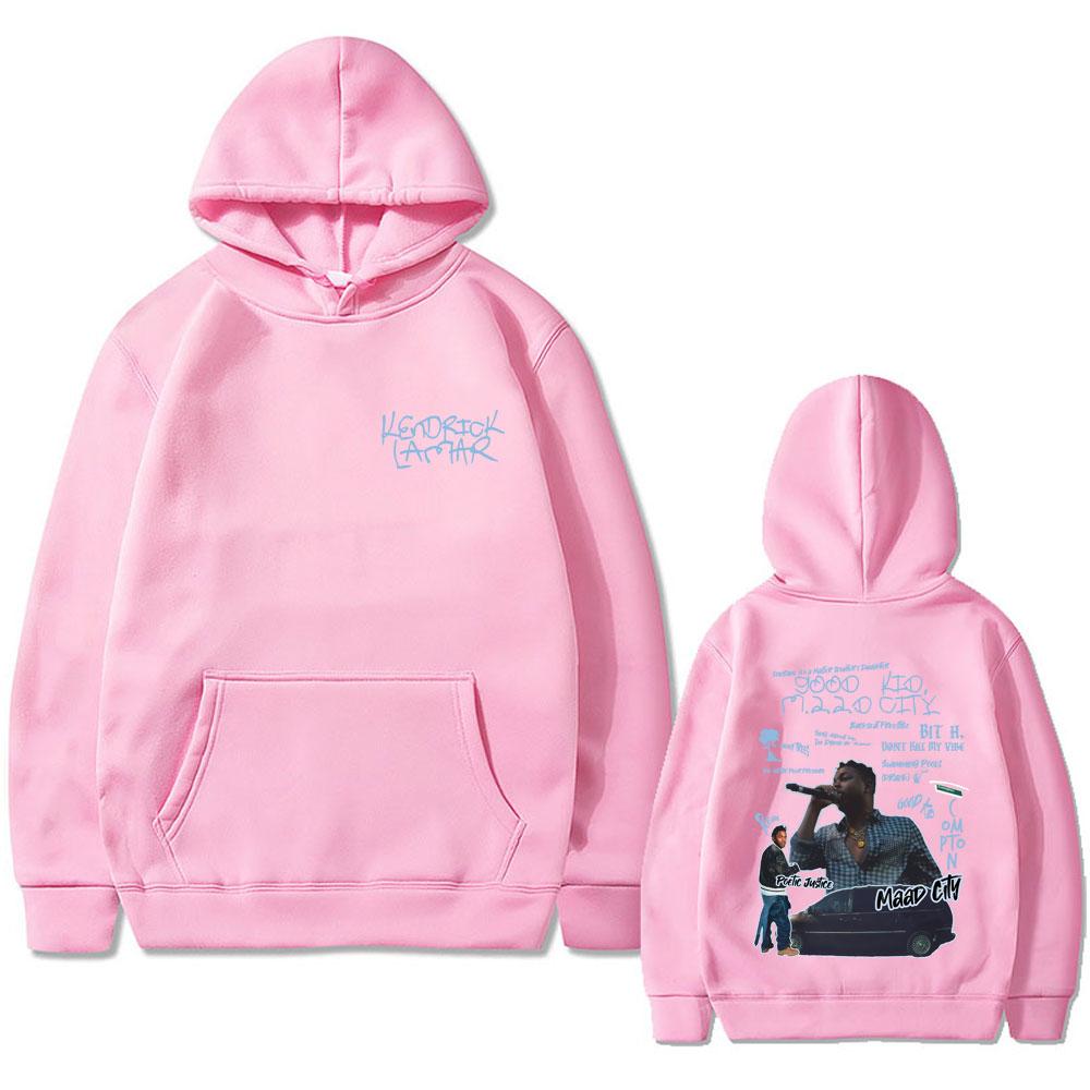 Rapper Kendrick Lamar Good Kid Hoodie Men Women Hip Hop Fashion Pop Music Sweatshirt Unisex Casual Vintage Oversized Pullover