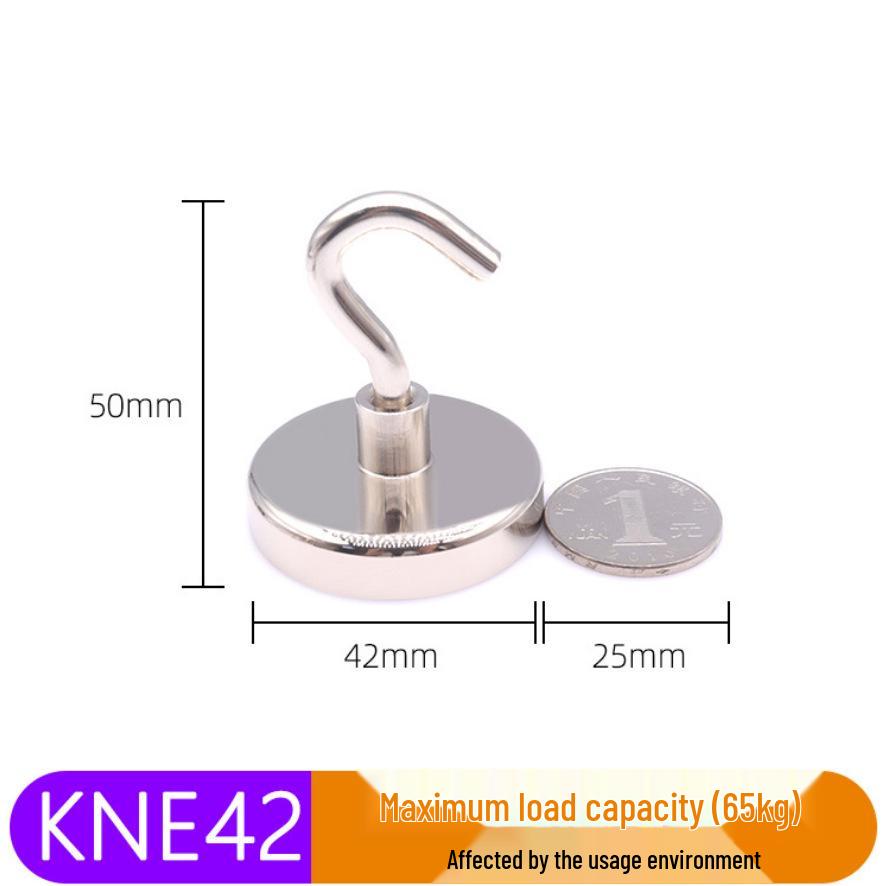 Neodymium Strong Magnetic Hook with Anti-Collision Suction Cup