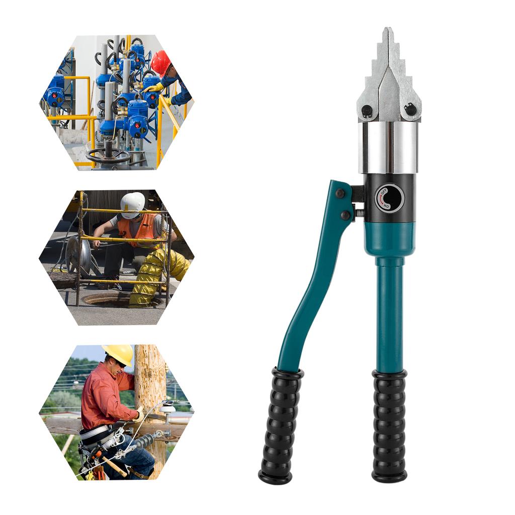 8T 30MM Portable Hand-held Integrated Hydraulic Spreader Dividing Tool Kit Used In Electric Power Repair, Construction Work