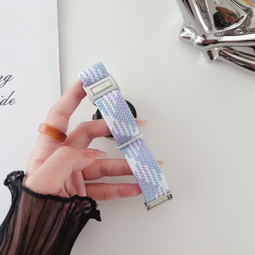 Strap for Fossil Gen 6 5E 4 42mm Venture HR Q Venture Watchband for Fossil Women's Gen 6 4 44mm 45mm Nylon Bracelet Wristband