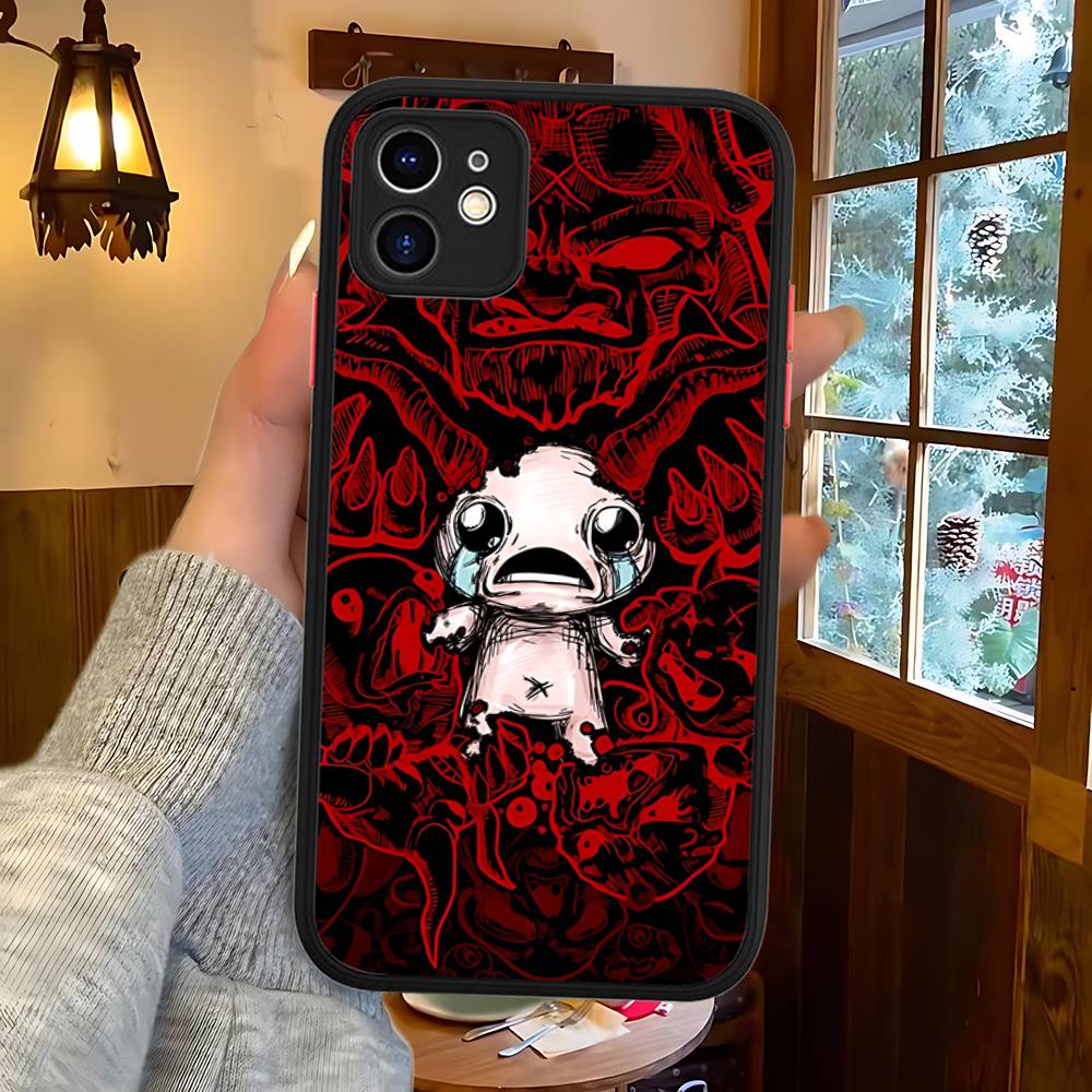 Game The Binding Of I-Isaac Matte Protective Case For IPhone 16 15 14 13 12 11 Pro Max X XS MAX Protection Case