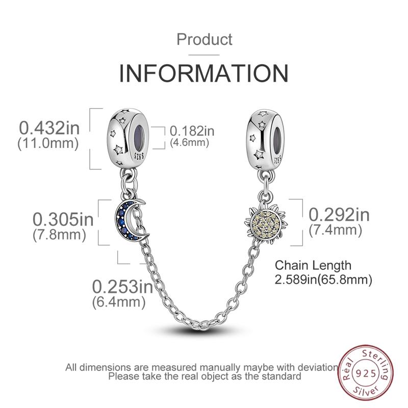 100% Copper Safety Chain Starry Sky Sparkling Zirconia Beads 3Mm Diy Holiday Exquisite Jewelry Gift Making