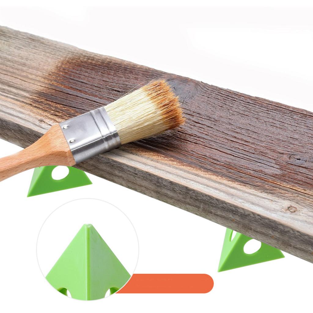 Pyramidenständer Set Dreieckständer Malwerkzeug Dreieckige Malpads Füße für Holzbearbeitung Schreinerzubehör Malpads