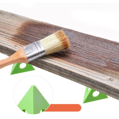 Pyramid Stands Set Triangle Stands Paint Tool Triangle Paint Pads Feet for Woodworking Carpenter Accessories Paint Pads