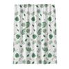 Shower Curtain Simple Wind Green Leaves Print Bathroom Curtains Waterproof Quick Dry For Toilet Modern Style 200Cm Peva Fabric
