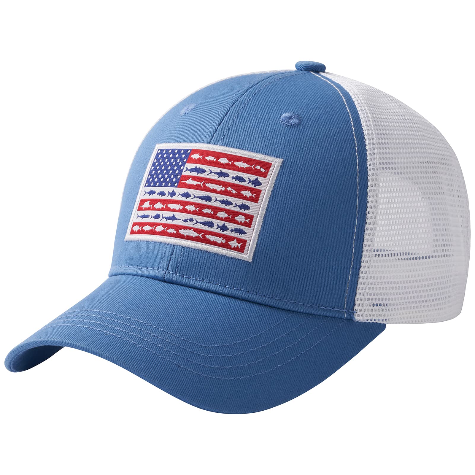 

Бейсболка Bassdash из сетки камуфляжной расцветки с защитой от УФ-лучей для мужчин и идеально подходящая для активного отдыха и спорта для женщин,