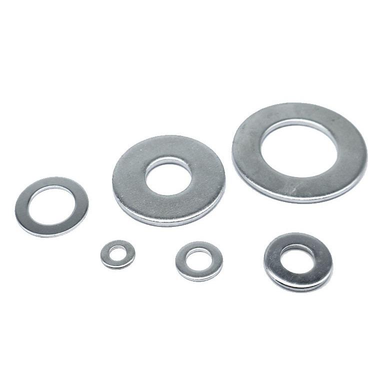 Extra Thick Galvanized Iron Flat Washer, Round, M3-M62