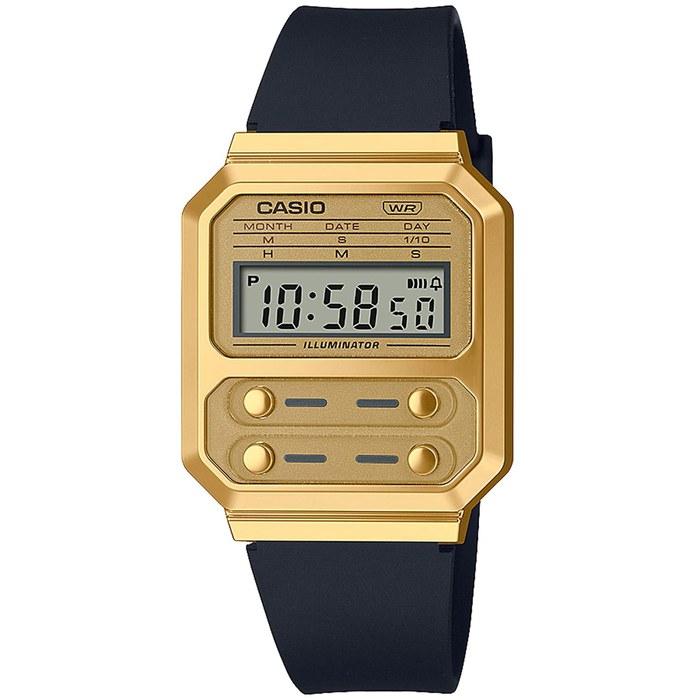 [Casio] Standard Watch A100WEFG-9AJF Unisex Black Gold
