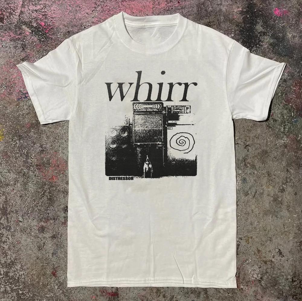Whirr Band Album Tour 2012 Distressor T Shirt  Unisex T-Shirt XL