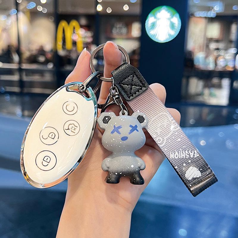 BYD Song Max/Yuan/Qin Pro/EV360/S7 Klasický kryt klíče od auta s přezkou.