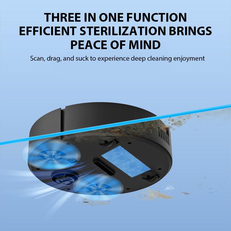 Neuer kabelloser intelligenter Roboter-Staubsauger Multifunktional Superleise Staubsaugen Wischen Befeuchten Für Heimgebrauch Haushaltsgerät