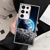 Earth Stars Space Universe Shockproof Phone Case for Samsung Galaxy S26 Edge S25 Ultra S24 FE S23 Plus S21 Cover Anti Fall Funda