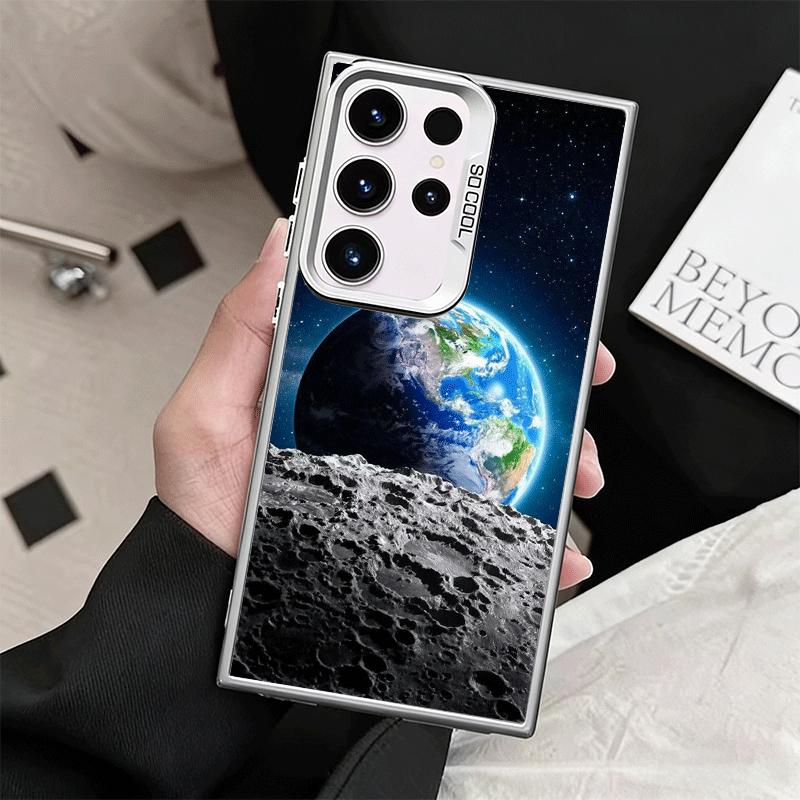 Earth Stars Space Universe Shockproof Phone Case for Samsung Galaxy S26 Edge S25 Ultra S24 FE S23 Plus S21 Cover Anti Fall Funda
