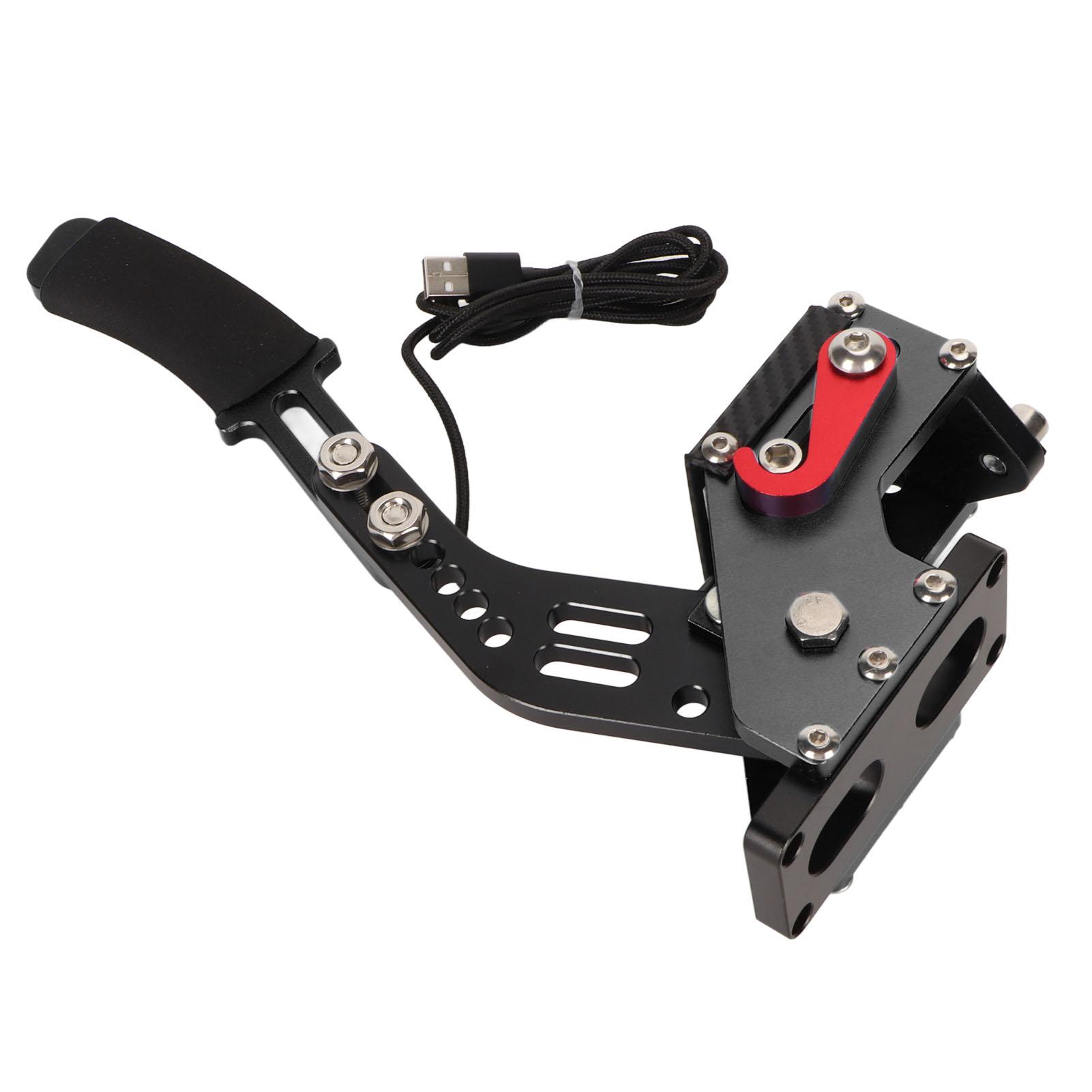 

64-битный USB PC Handbrake Plug and Play Высокоточный USB Racing Game Handbrake для Logitech G29 G27 чёрный