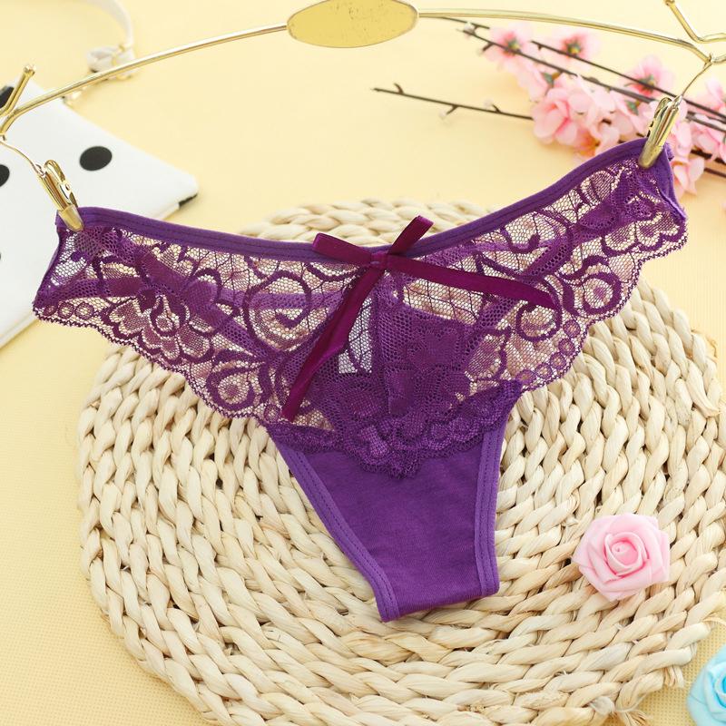 women g-string sexy lace underwear ladies panties lingerie bikini underwear pants thong intimatewear 1pcs/lot js6804