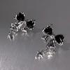 Enamel Butterfly Zircon Animal Stud Earrings for Women Girl New Trend Girl Korean Love Aesthetic Daily Life Minimalist Jewelry