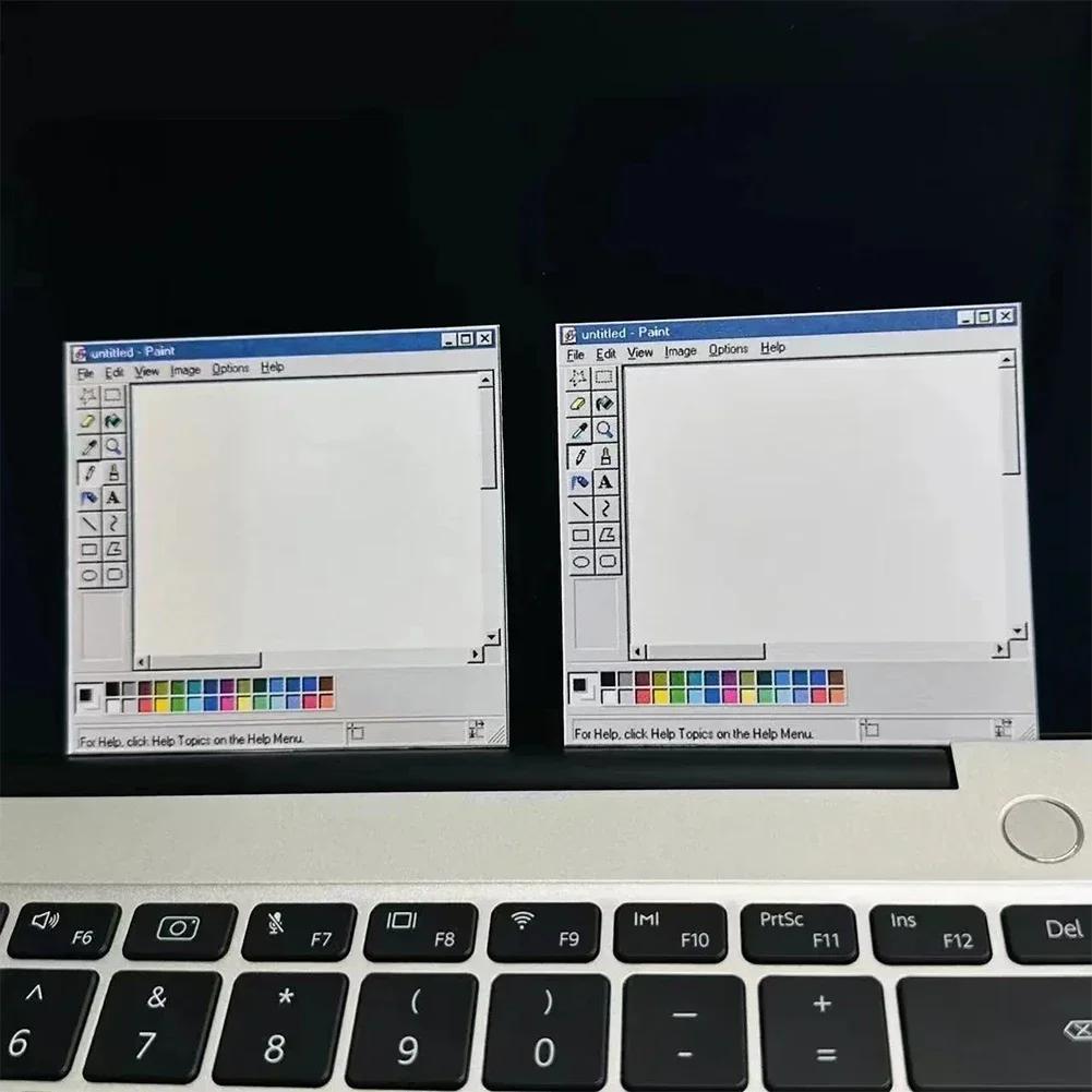 50 Sheets Vintage Computer Drawing Board Notepad Retro Style Memo Pad Square Paper for Creative Illustration and Design Pads