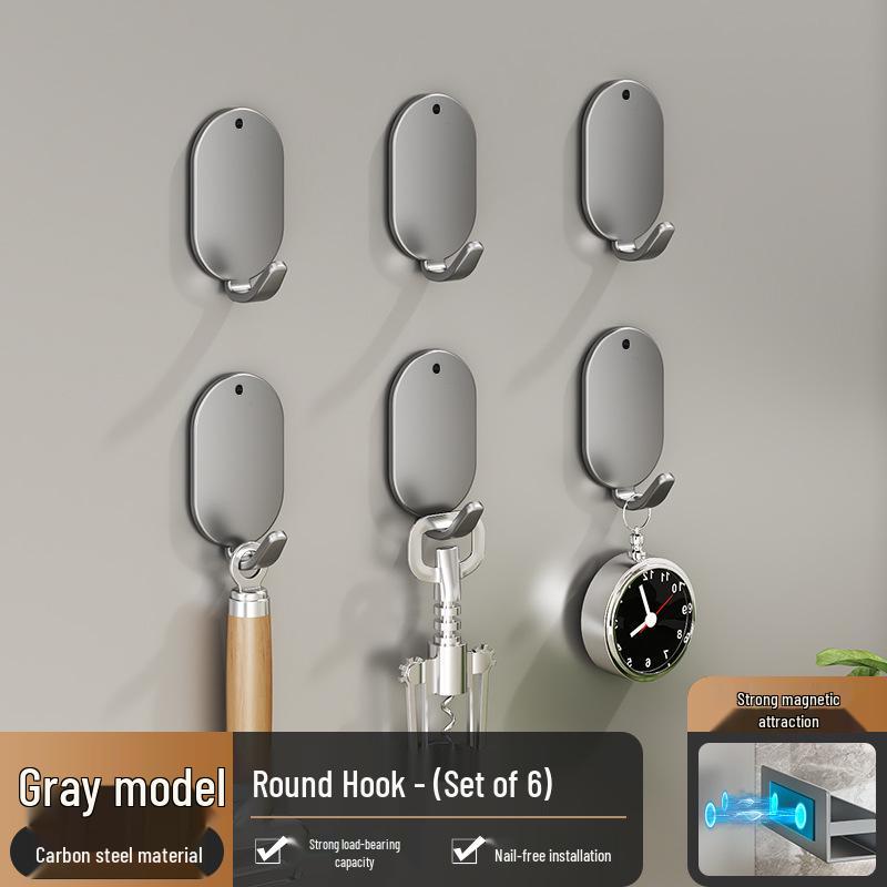 Magnetic Wall-mounted Kitchen Storage & Spice Rack