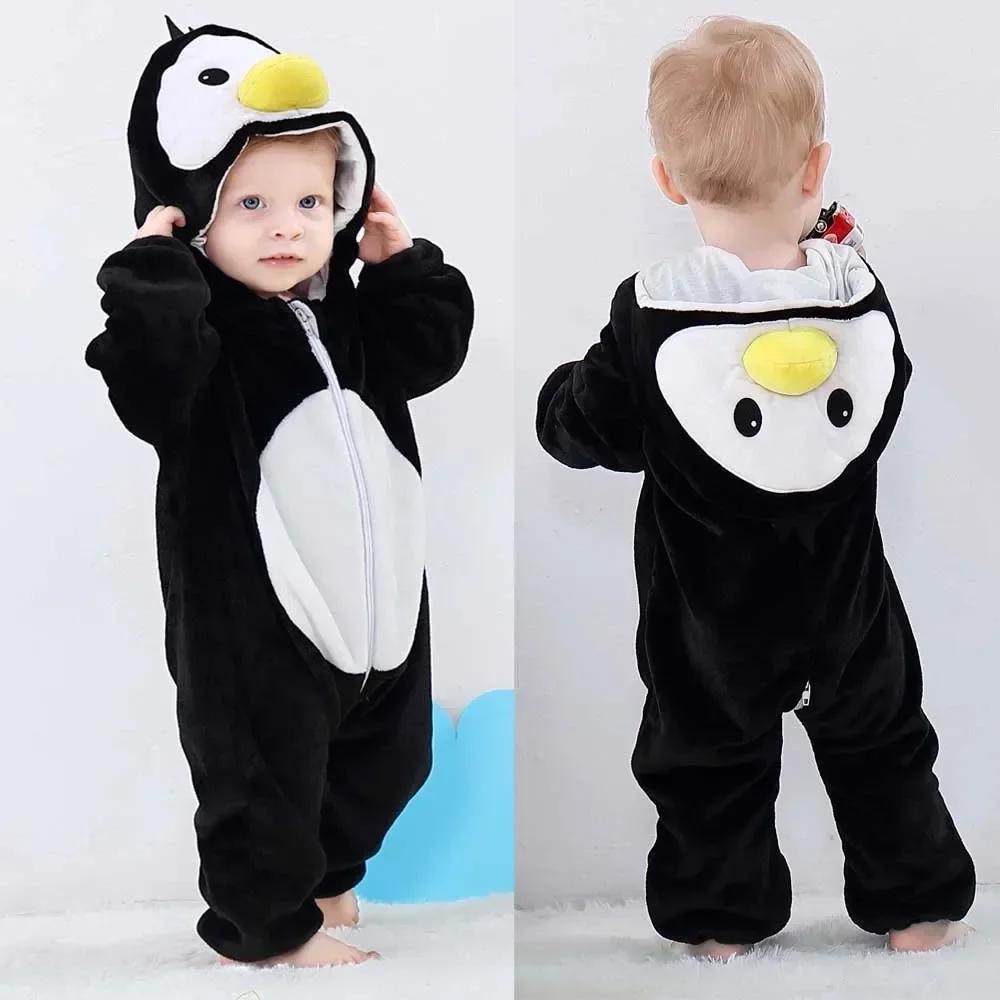 Kigurumi Cat Onesie Kids Unicorn Pajamas for Children Animal Cartoon Blanket Sleepers Baby Costume Winter Boy Girl Jumspuit