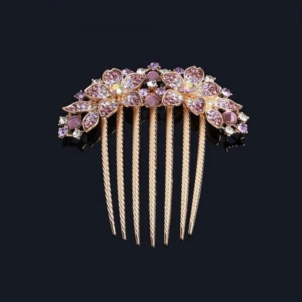 Neff point hairpin purple hair ornament back hairpin pin hairpin
